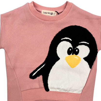 Neoprene Skeggings with Penguin printed sweater