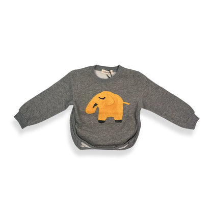 Elephant Patch Sweatshirt.